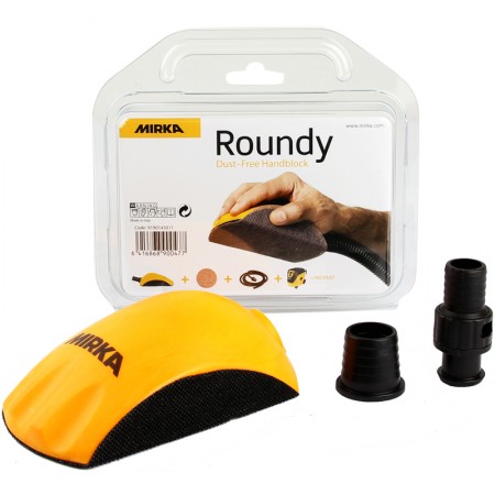 Mirka Roundy Dust-Free Hand Block 150mm