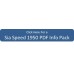 sia 1950 siaspeed 150mm sanding discs (15 hole) 100 Discs
